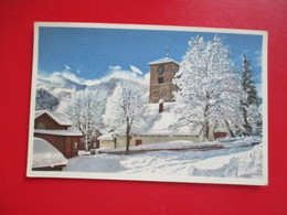 CPA SUISSE WILDSTRUBEL EGLISE NEIGE - Trub