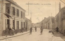 - Seine Et Marne - Ref-B290 - Perthes - Route De Cely - Hotel - Hotels - Carte Bon Etat - - Perthes