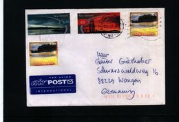 New Zealand 1999 Interesting Airmail Letter - Cartas & Documentos