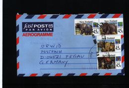 New Zealand 1994 Interesting Airmail Letter - Briefe U. Dokumente