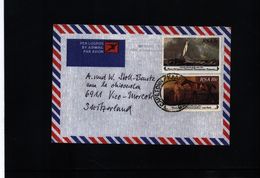South Africa Interesting Airmail Letter - Brieven En Documenten