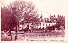 Cpa 44_GUEMENE PENFAO - Le Château De Bois-Fleury, Animée - Guémené-Penfao