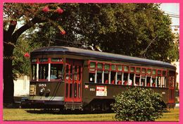 New Orleans Street Car - The Last " Conventional " Street Cars In Regular Service In The U.S. - Photo By L. ROBERTSON - New Orleans