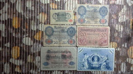 Lot Geldscheine Deutsches Reich - Colecciones