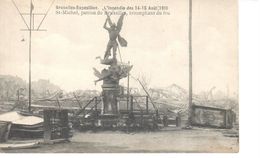 Bruxelles - CPA - Brussel - Exposition 1910 - Incendie Des 14-15 Août - Expositions Universelles