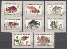 Vietnam 1976 Tropical Fish Mi#866-873, Used - Viêt-Nam