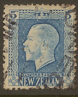 NZ 1915 5d KGV P14x14.5 SG 424d U #AIP145 - Gebraucht