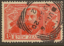 NZ 1920 1/- Victory SG 458 U #AIP152 - Oblitérés