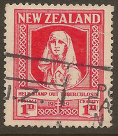 NZ 1929 Health SG 544 U #AIP162 - Gebruikt