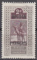 FRENCH SUDAN   SCOTT NO. 22    MINT HINGED    YEAR  1921 - Unused Stamps