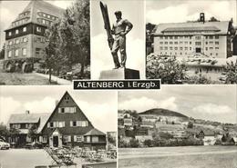 41260869 Altenberg Erzgebirge Denkmal Mit Ski Geising - Geising