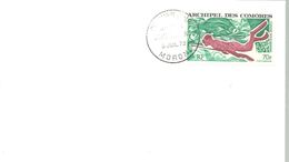 FDC  1972 COMORES - Tauchen