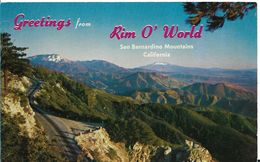 Etats-Unis > CA - California > San Bernardino MOUNTAINS RIM O WORLD HIGHWAY - San Bernardino