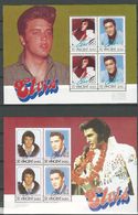 St Vincent - Elvis : Michel  - 862/ 869 + BF 22/ 25 ** (Unauthorized Reprints ) - Singers