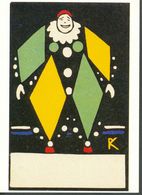 Ansichtskarte   - Rudolf Kalvach - Clown, Postkarte Der Wiener Werkstätte Nr. 94 - Wiener Werkstaetten