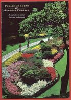 FOLDER CANADA WITH FDC - 1991 - Public Gardens - Jardins Publics - Commemorative Covers