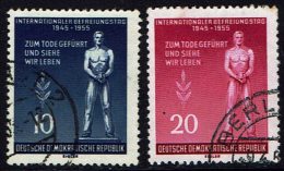 DDR, 1955, Mi Nr 459,460, Gestempelt - Gebraucht