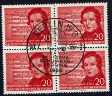 DDR, 1956, Mi Nr 529, Gestempelt, FDC - Gebraucht