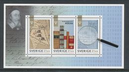 Sweden 2018. Facit # 3222-3224 (BL48 ). Riksarkivet 400 Years, . See Picture. MNH (**) - Neufs