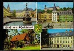 Rudolstadt - Mehrbildkarte 3 - Rudolstadt