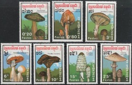 KAMPUCHEA, CHAMPIGNONS, CHAMPIGNON, MUSHROOM, Setas, Yvert  N° 871A/G** MNH - Champignons