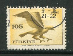 TURQUIE- P.A Y&T N°105- Oblitéré (oiseau) - Corréo Aéreo