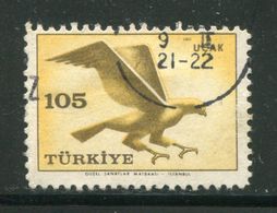 TURQUIE- P.A Y&T N°105- Oblitéré (oiseau) - Luftpost