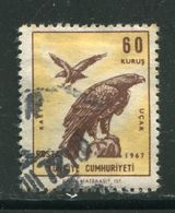 TURQUIE- P.A Y&T N°48- Oblitéré (oiseau) - Airmail