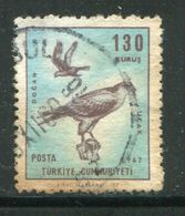 TURQUIE- P.A Y&T N°49- Oblitéré (oiseau) - Luftpost
