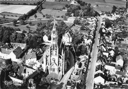 18-CHATEAUNEUF-SUR-CHER- L'EGLISE VUE AERIENNE - Chateauneuf Sur Cher