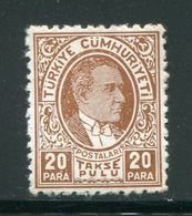 TURQUIE- Taxe Y&T N°69- Neuf Sans Charnière ** - Postage Due