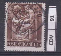 VATICANO, 1966, Il Lavoro Dell'uomo, L.15, Usato - Used Stamps