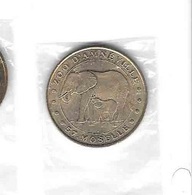 Médaille  Touristique  Monnaie  De  Paris  2001  ZOO  D' AMNEVILLE - 57  MOSELLE - 2001
