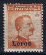 Italy: Egee Lero  Sa 9  MH/* Flz/ Charniere - Egée (Lero)