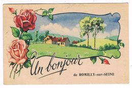 ROMILLY Sur SEINE  10  Un Bonjour 1948 - Romilly-sur-Seine