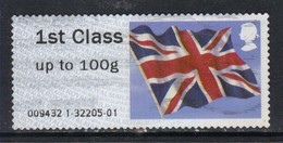 GB 2012 QE2 1st Post & Go Up To 100 Gms Union Flag ( R722 ) - Post & Go Stamps