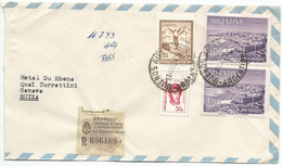 Argentine, Lettre Recommandé Expreso, Buenos Aires - Genève ( 13.8.73) - Cartas & Documentos