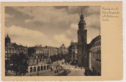 Allemagne,GERMANY,deutsch Land,hesse,frankfurt A Main,francfort,place Des Gardes,église Sainte Catherine,rare - Frankfurt A. Main