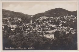 Carte Photo,allemagne,GERMANY,deutschland,BADE WURTEMBERG,baden Baden VOM FRIESENBERG GESEHEN,ville Olympique,rare - Baden-Baden