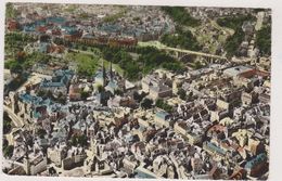 LUXEMBOURG,vue Aérienne En 1957,tampon Gare - Luxemburgo - Ciudad
