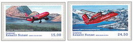 Greenland 2016 Aviation Planes Flugzeuge Mountains Landscape MNH ** - Nuevos