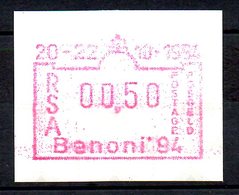AFRIQUE DU SUD. Timbre De Distributeurs N°13 De 1994. Benomi'94. - Automatenmarken (Frama)