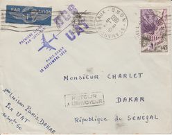 France 1960 Première Liaison Paris-Dakar - Premiers Vols