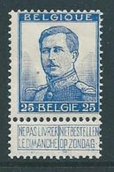 België Nr 125 Pellens 25C - Non Classificati
