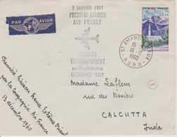 France 1960 Première Liaison France-Extreme Orient - First Flight Covers