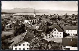 B2950 - Chieming Am Chiemsee Mit Hochplatte Und Kampenwand - Foto Regele - Gel 1971 - Traunstein