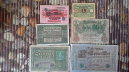 Lot Geldscheine Deutsches Reich - Colecciones