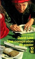 Grands Détectives 1018 N° 3685 : Une Conspiration De Papier Par David Liss (ISBN 2264035587 EAN 9782264035585) - 10/18 - Bekende Detectives