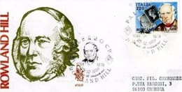 ITALIA - 1979 FDC VENETIA  VIAGGIATA " 100°MORTE SIR R HILL - Rowland Hill