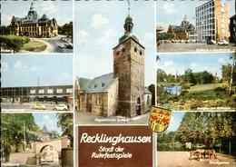 41282983 Recklinghausen Westfalen Rathaus Hauptbahnhof Engelsburg Stadthaus Park - Recklinghausen